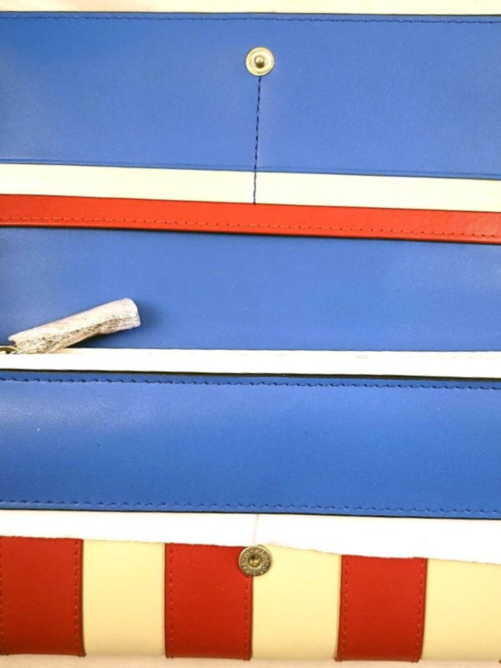 2 pc. NWT RADLEY LONDON FIREWORKS STRIPE 250 ANNIVERSARY 3D PURSE/BAG-WALLET SET - Picture 14 of 15